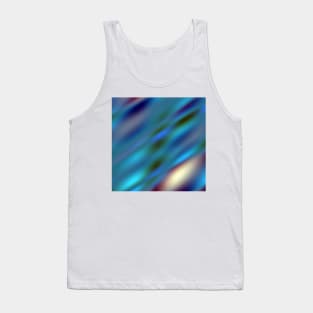 red blue white abstract texture background pattern Tank Top